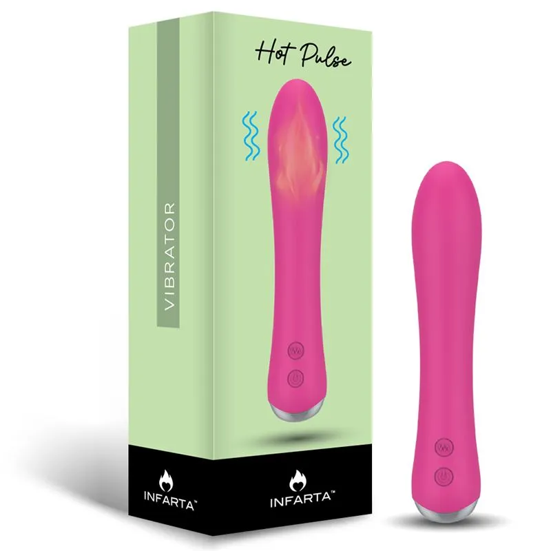 [FT-880252] Vibrador Hot Pulse - Con Temperatura