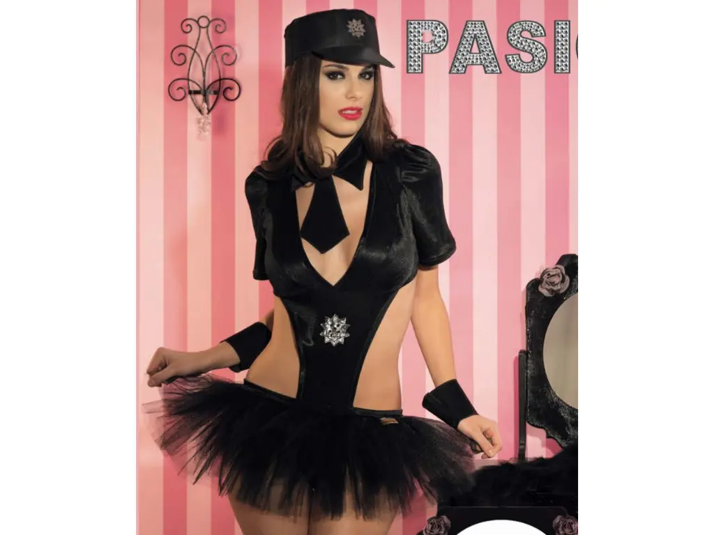 [PS-P016] Disfraz Policia Premium