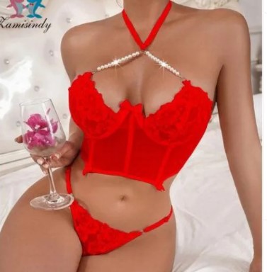 [GQ630480TS] Neptuni - Conjunto corset + Less (TS)
