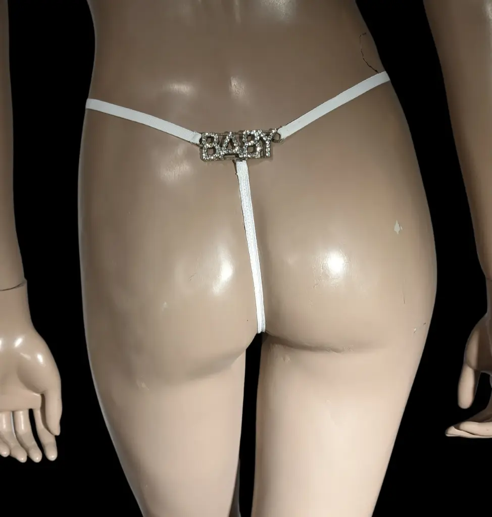 [M049BLA] Less. Strass "Baby" en Cola (BLA)