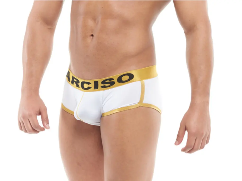 [NC214TSBLA] Slip YAGO PREMIUM Blanco y Dorado (TS)