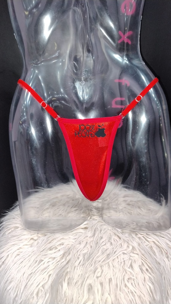 [PST038BLA] Micro Tanga 100% Pecado (Blanco)