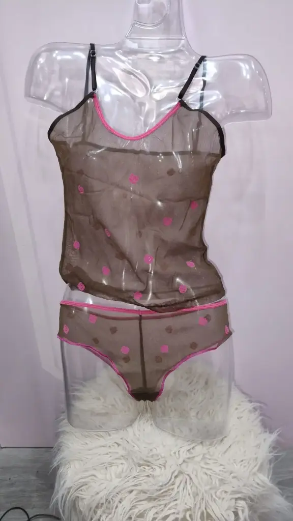 [PS-3406] Conjunto Remera y Culotte de Tull