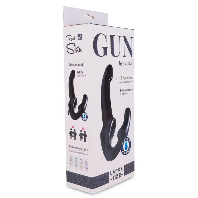 Gun Macizo Negro StrapOn