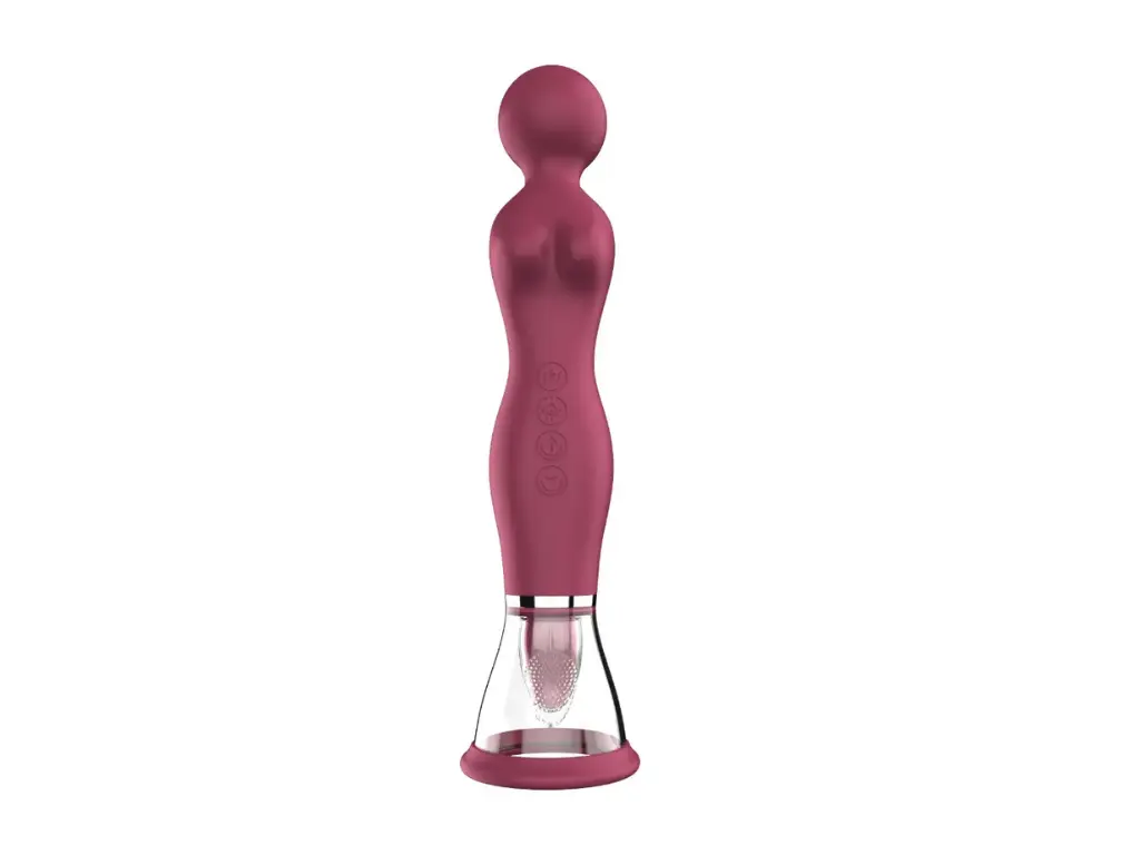 Red Desire - Masajeador y Succionador de Vulva y Pezones 3 en 1