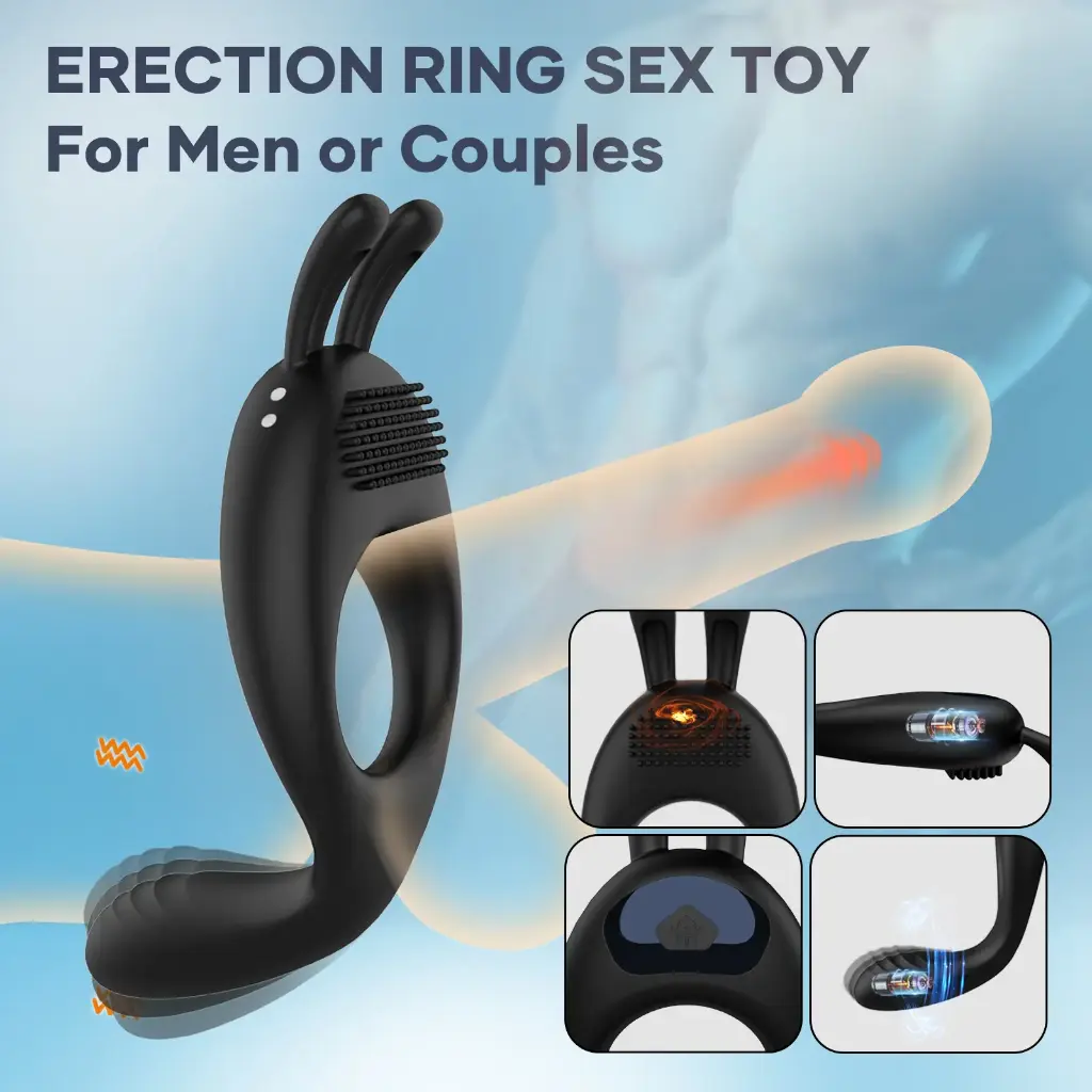 Hoppy Lover - Anillo Vibrador Con App