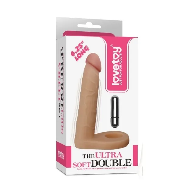 [LV-1132] Anillo doble Pene - Ultra Soft Double