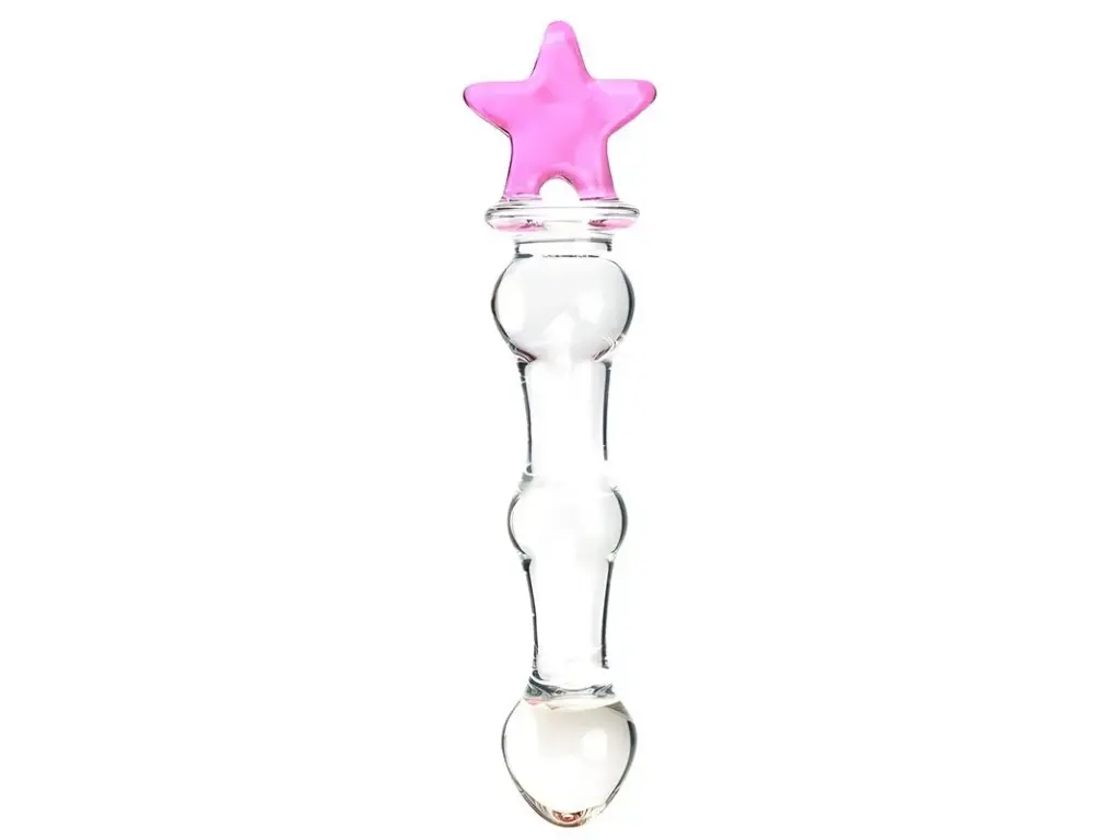 Glass Dildo Galaxy Wand 