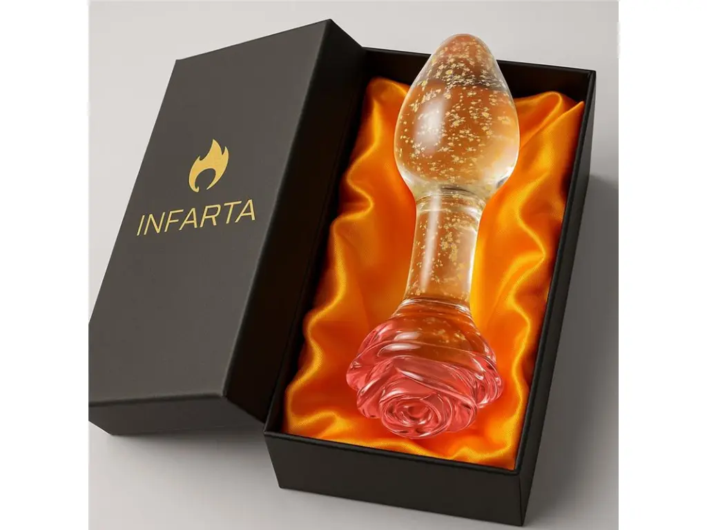 [FT-432358] Glass - Plug Anal que Brilla en la Oscuridad