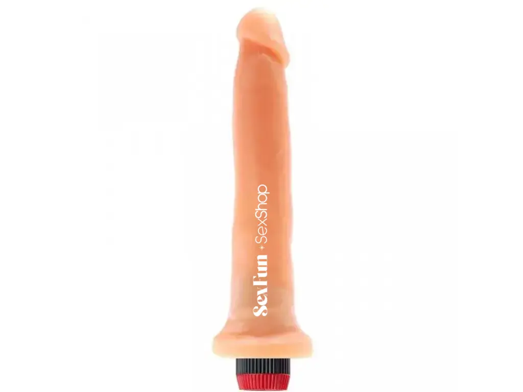 [SM-1006-6] Geminis Vibro - Vibrador 19cm (CRISTAL)