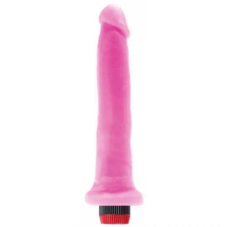 [SM-1006-62] Geminis Vibro Linea Pastel - Vibrador 19cm (Rosa Pastel)