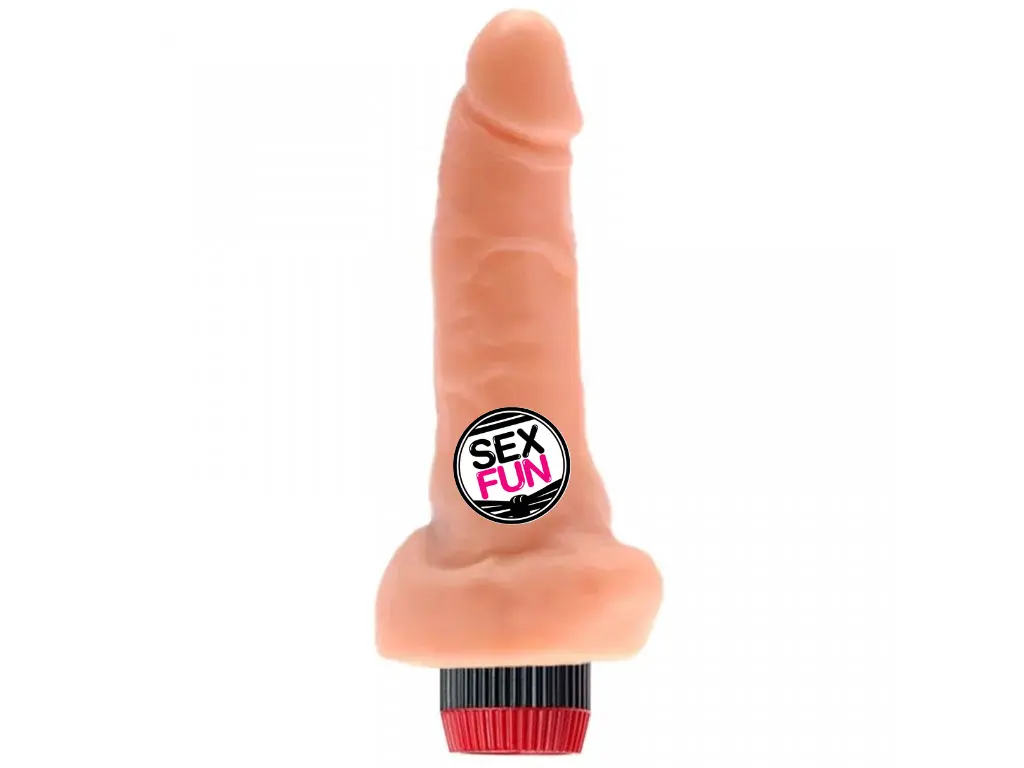 [SM-1053-0] Huevo Liso Vibro - Vibrador 19cm (Piel)