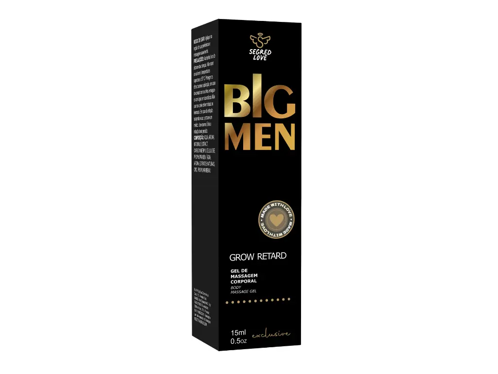 Big Men – Gel Masculino Intensificante/Engrosador