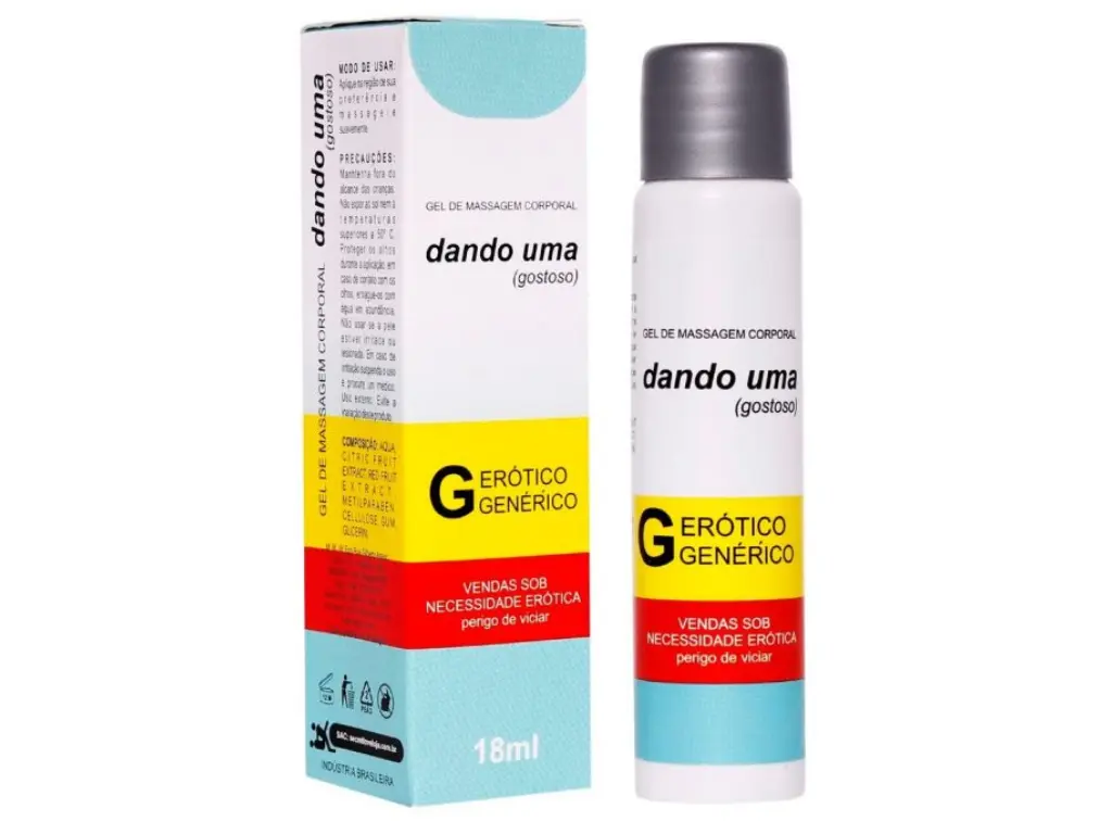 [SL-1393] Dando Uma – Gel retardante masculino Efecto Frio  