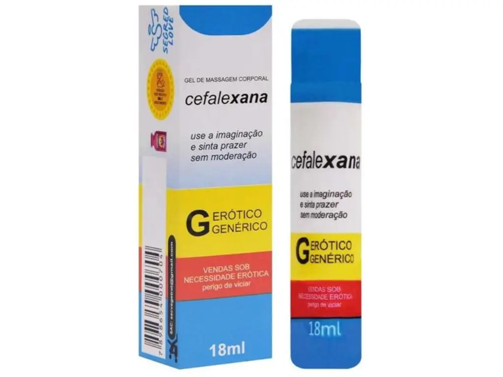 Cefalexana – Lubricante Saborizado Frutilla con efecto frio calor