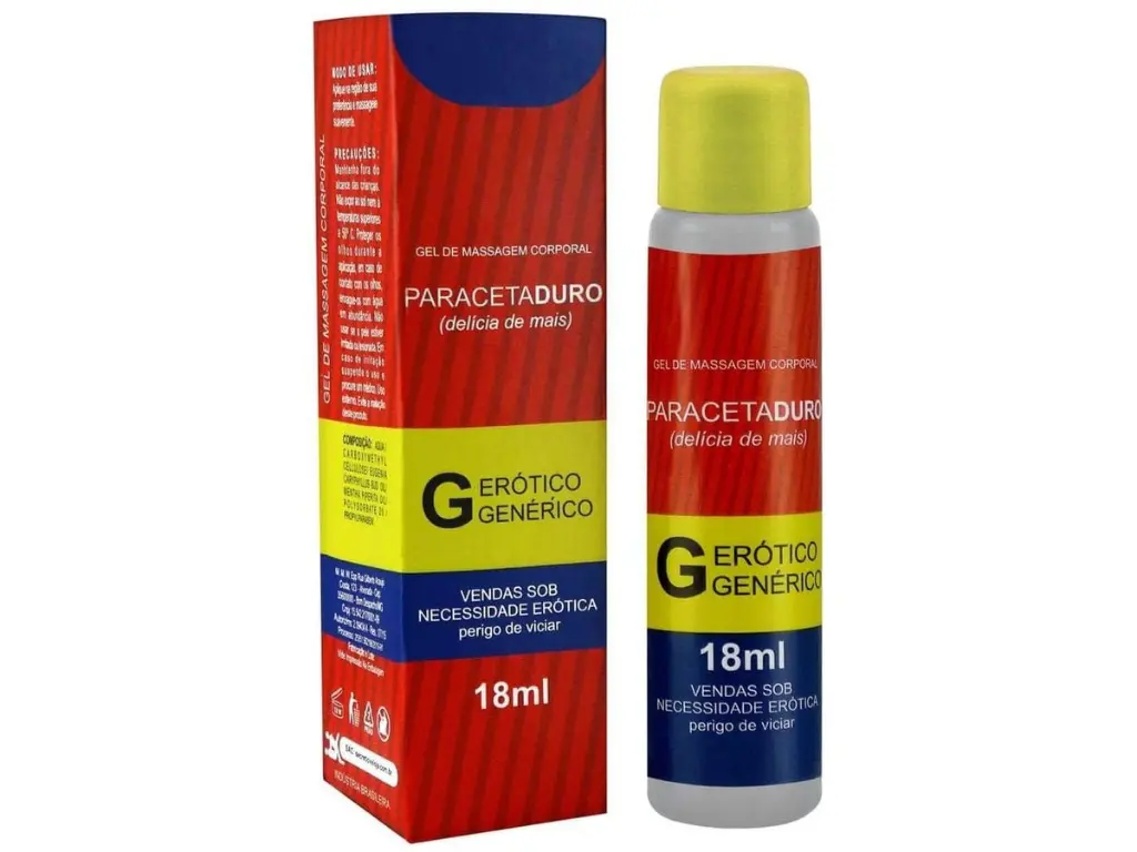 Paracetaduro – Gel Masculino mas grande y firme