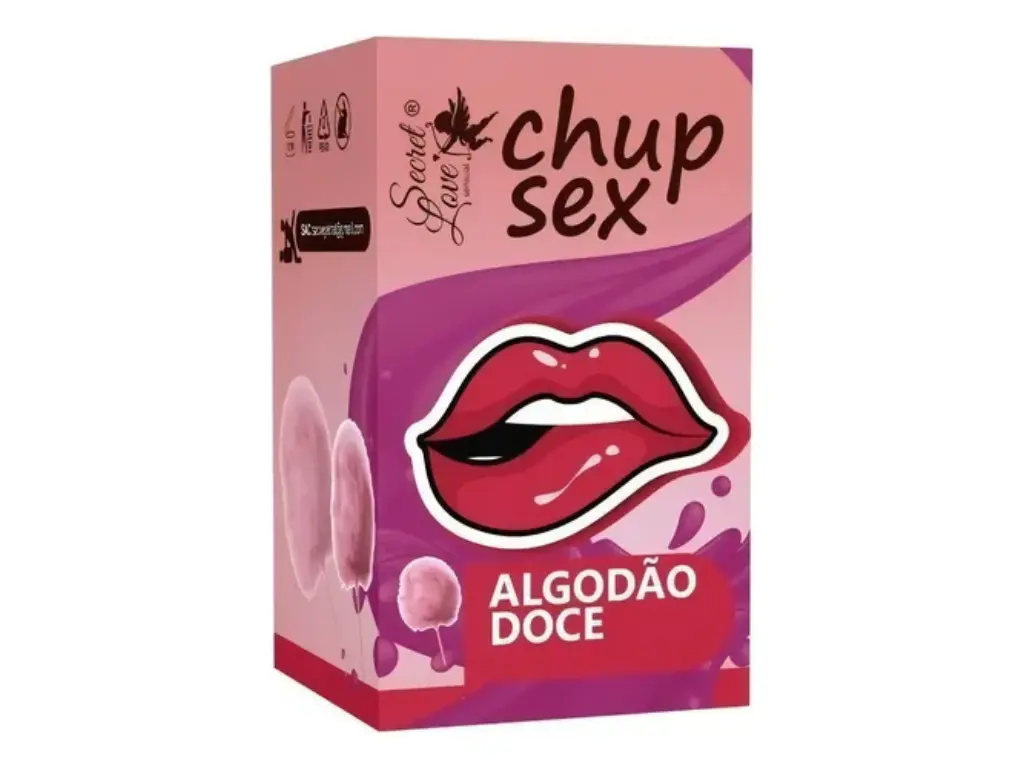 Chup sex Aceite Saborizado - Algodon de Azucar