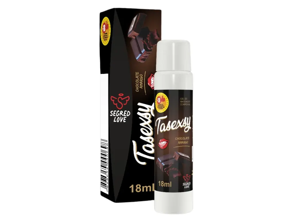 TasySexy Gel Saborizado Chocolate Amargo Efecto Calor