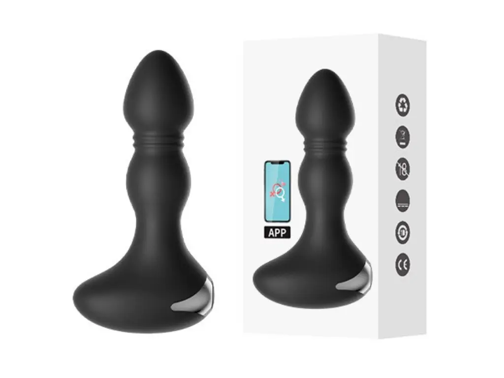[LL-2302-APP] Plug Anal Vibrador con APP - We Love