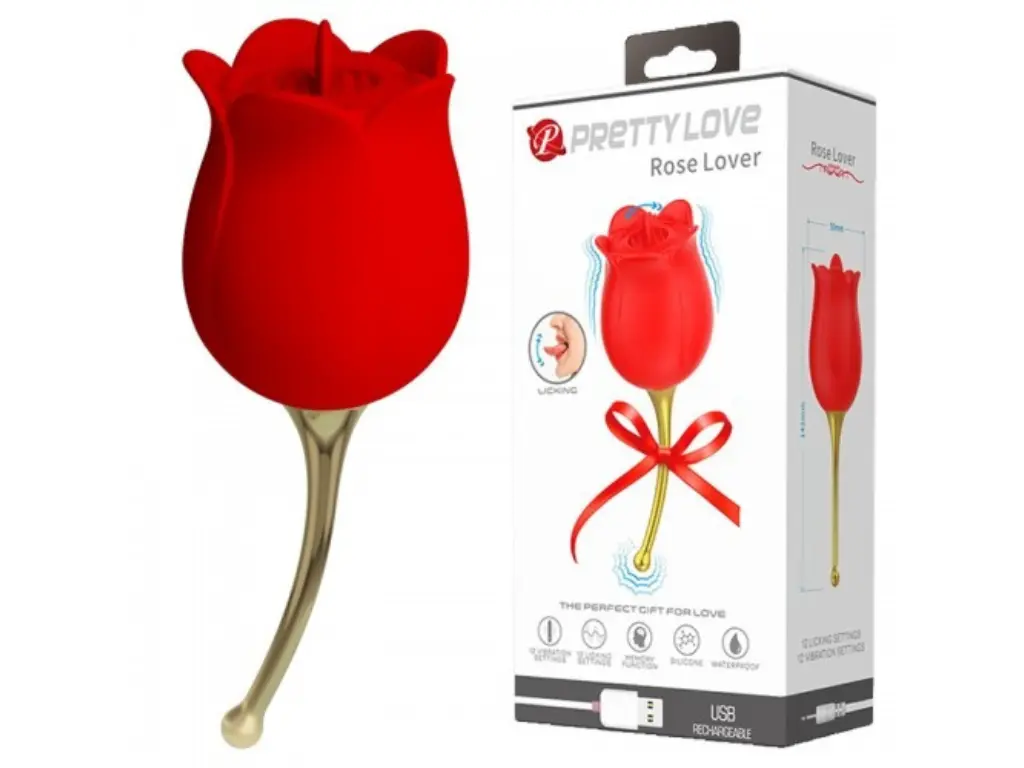 Rose Lover - Vibrador Lengua Sexo Oral