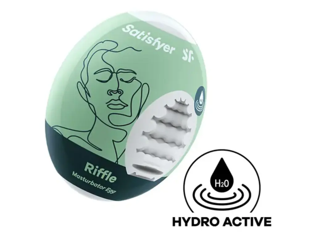 [4061504010007] Huevo Masturbador Riffle- Satisfyer