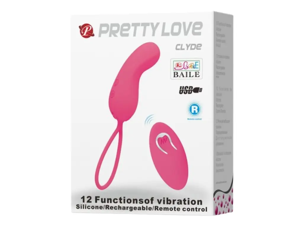 Huevo Vibrador Clide Contro Remoto