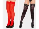 Medias Fantasia con Puntilla Siliconada