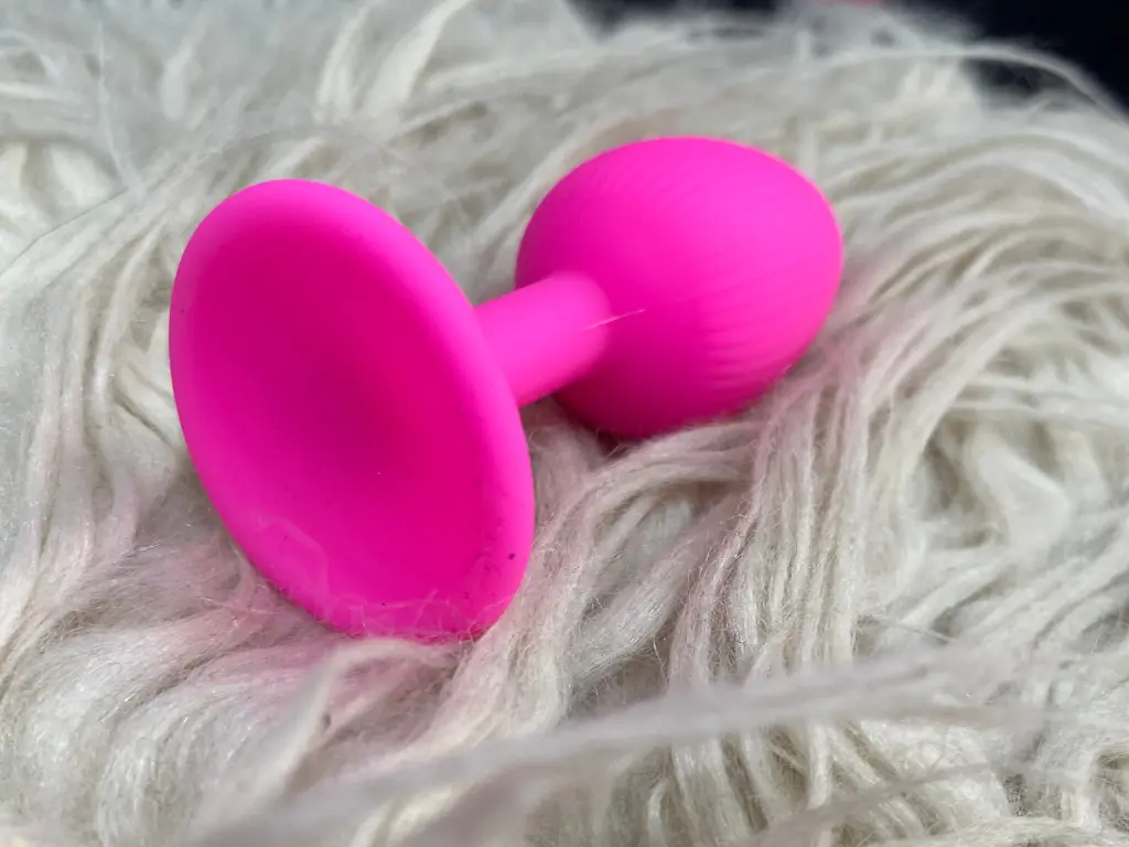Plug Ventosa Siliconado Fucsia - L