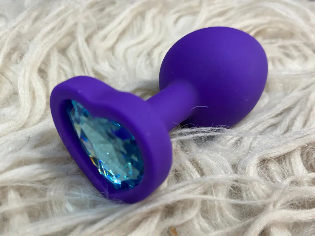 Plug Siliconado Corazon L