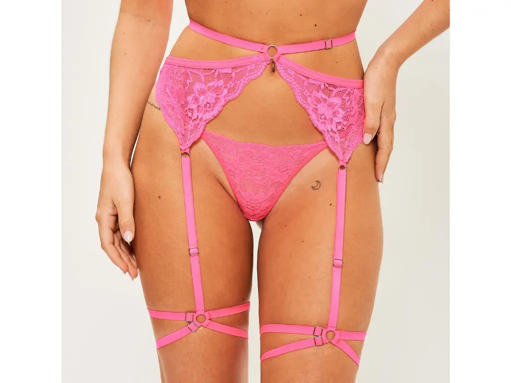 [MA255RJO] Portaligas con doble arnés (Rojo)