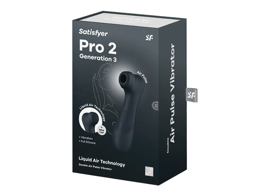 [j2018-u2-9-2] Succionador y Pulsaciones APP - Satisfyer Pro 2 Gen 3 - Negro