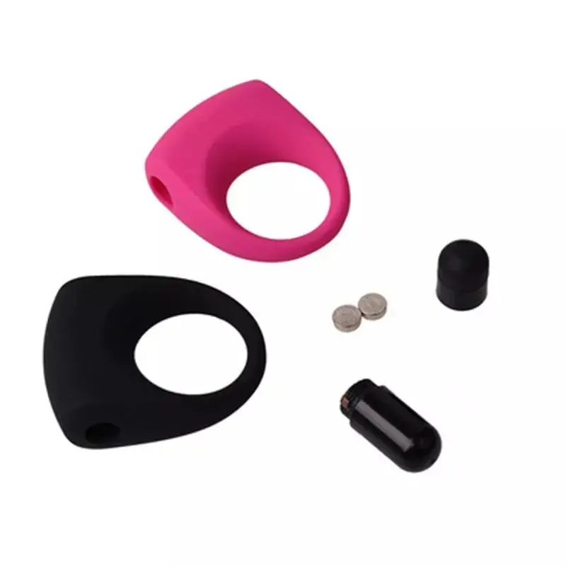 [GM-SJH001-ROSA] Anillo Vibrador a pilas clasico Rosa