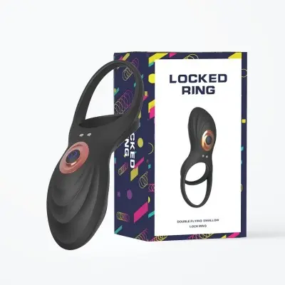 [GM-SJH007] Anillo Vibrador Doble Aro Vulcano Recargable