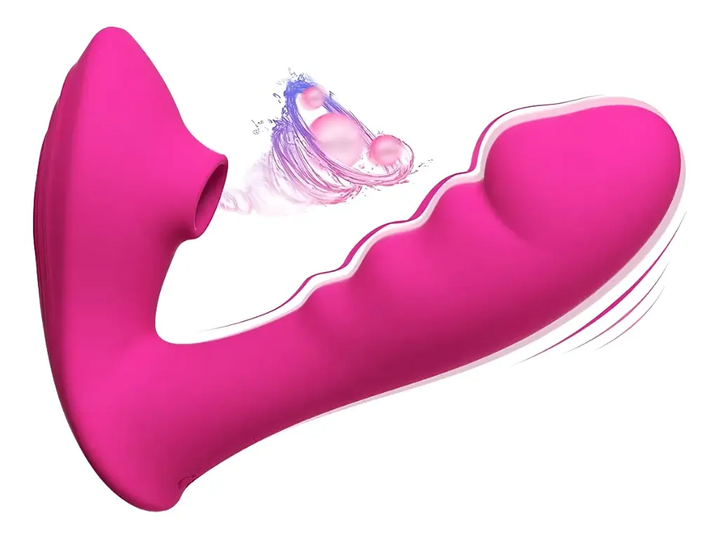 [GM-ZDB048] Vibrador con Succionador