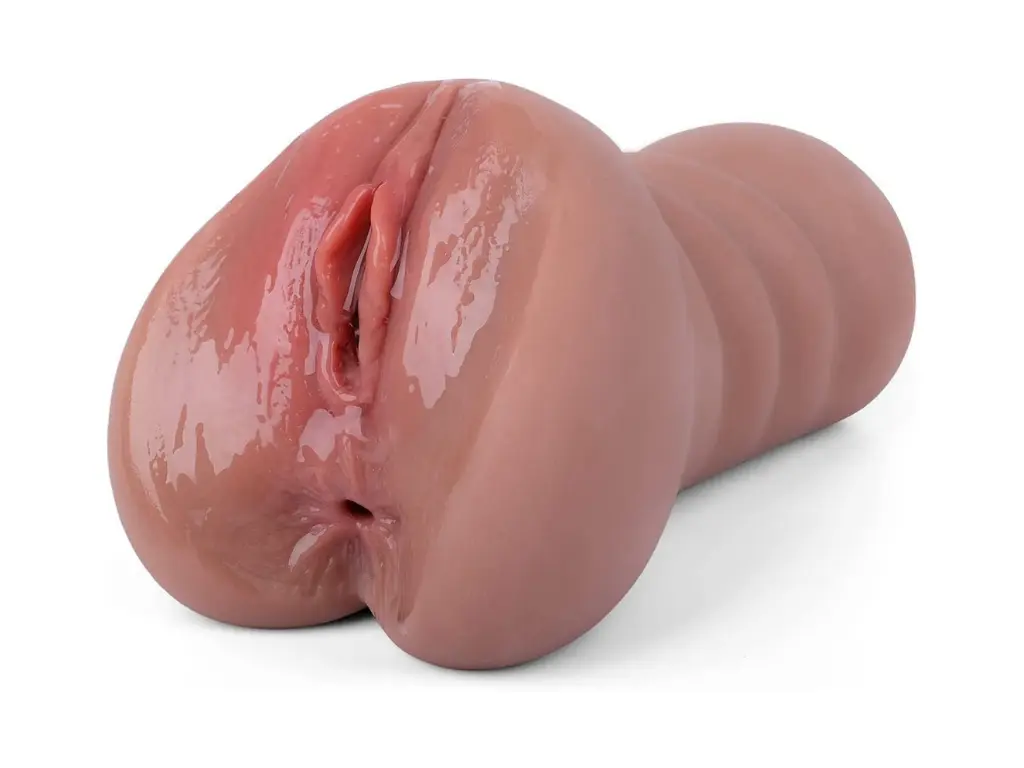 Masturbador Silicona Vagina y Ano