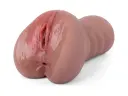Masturbador Silicona Vagina y Ano