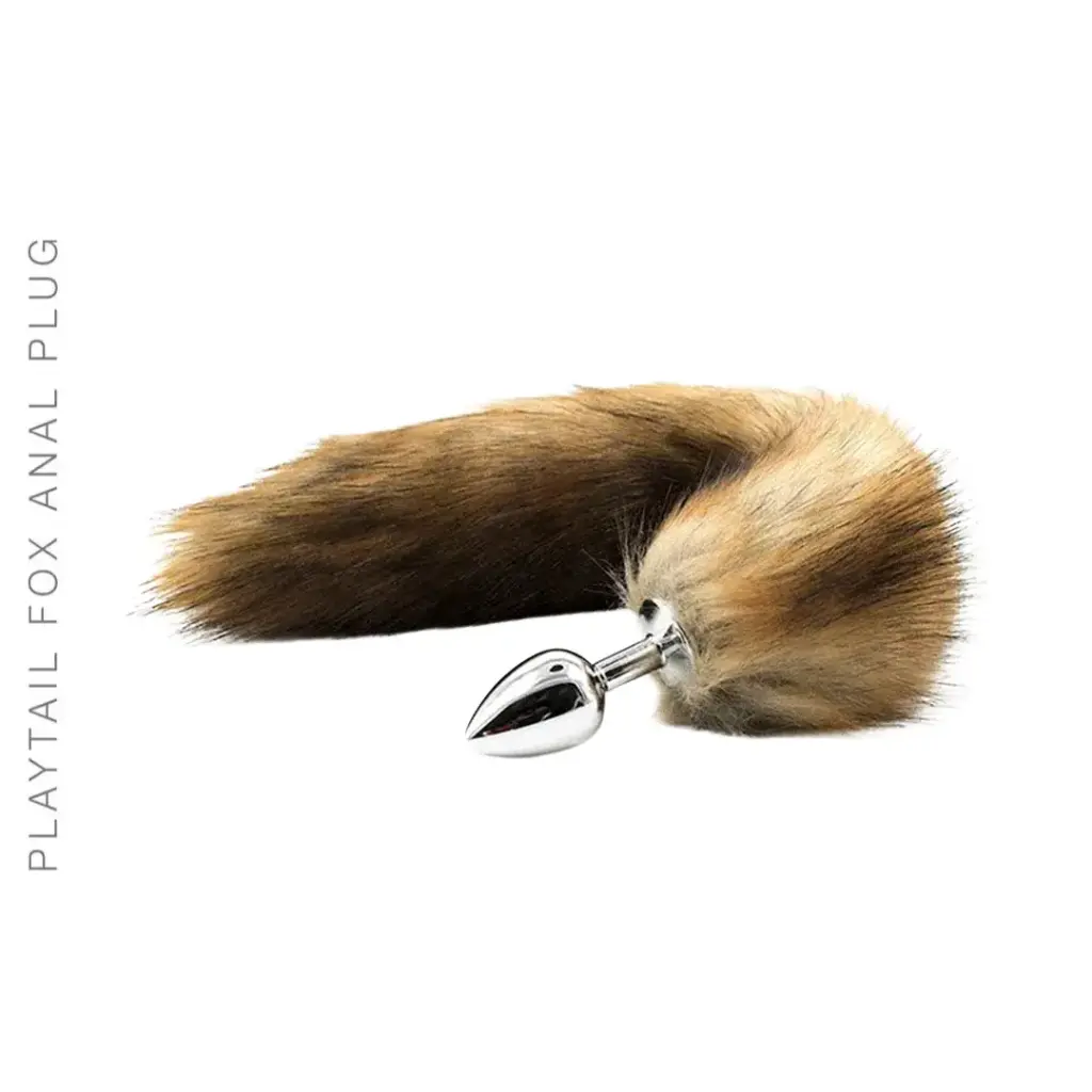 [NY-WB-014-S] Plug Cola de Zorro Marron S