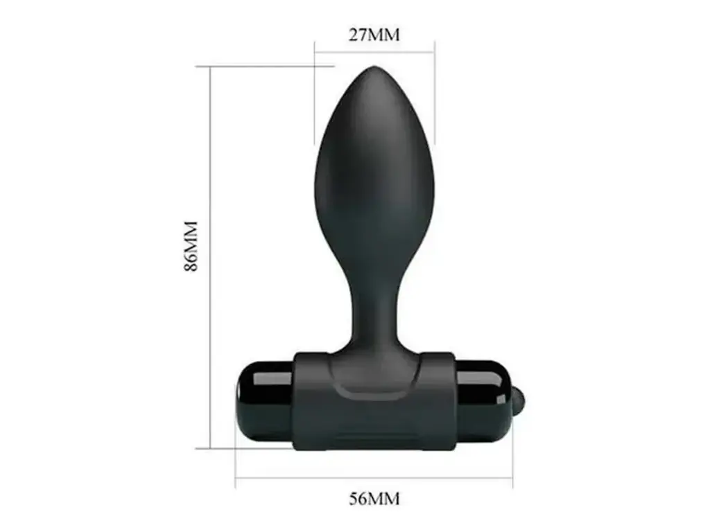 [LS-GJ-65] Plug con Bala Vibradora - S