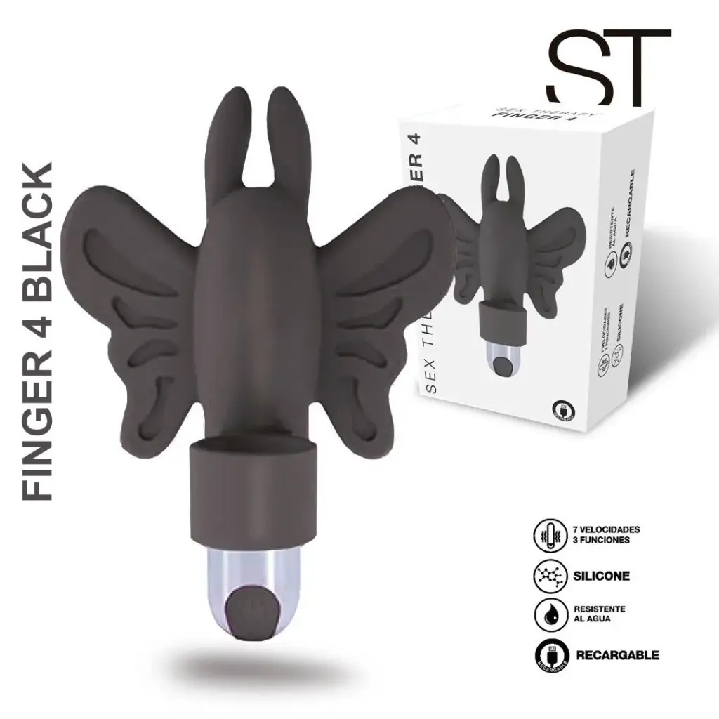 [ST-VB051C-NEGRO] FINGER 4 NEGRO