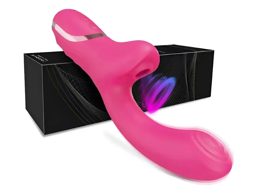 Vibrador Punto G con Succionador