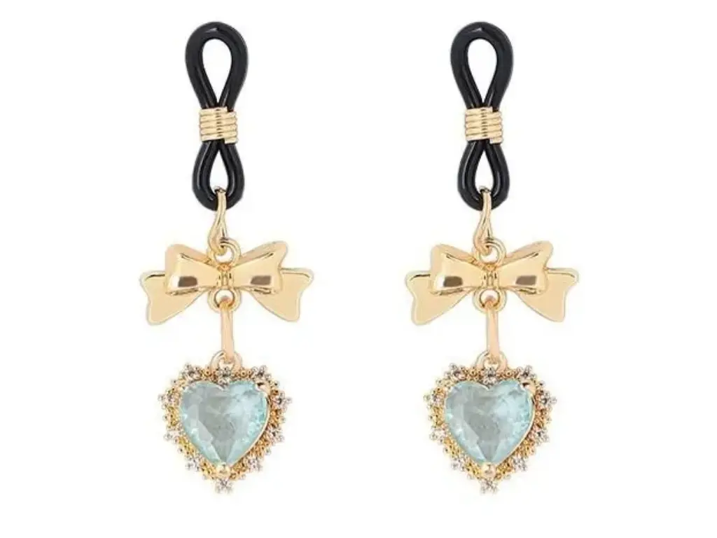 Lazo Para Pezones con Joyeria Dorada