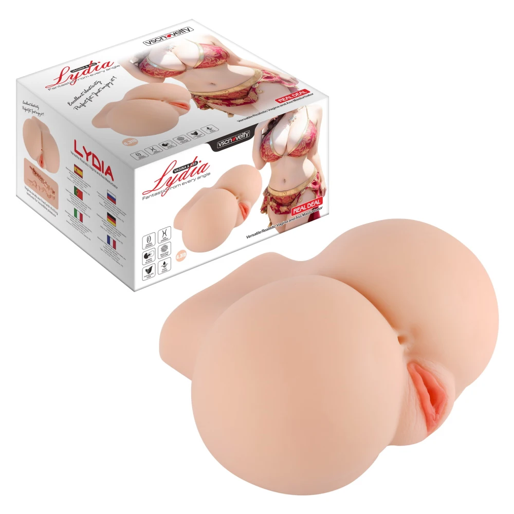[VN-352024] Masturbador realista de vagina y ano - Lydia
