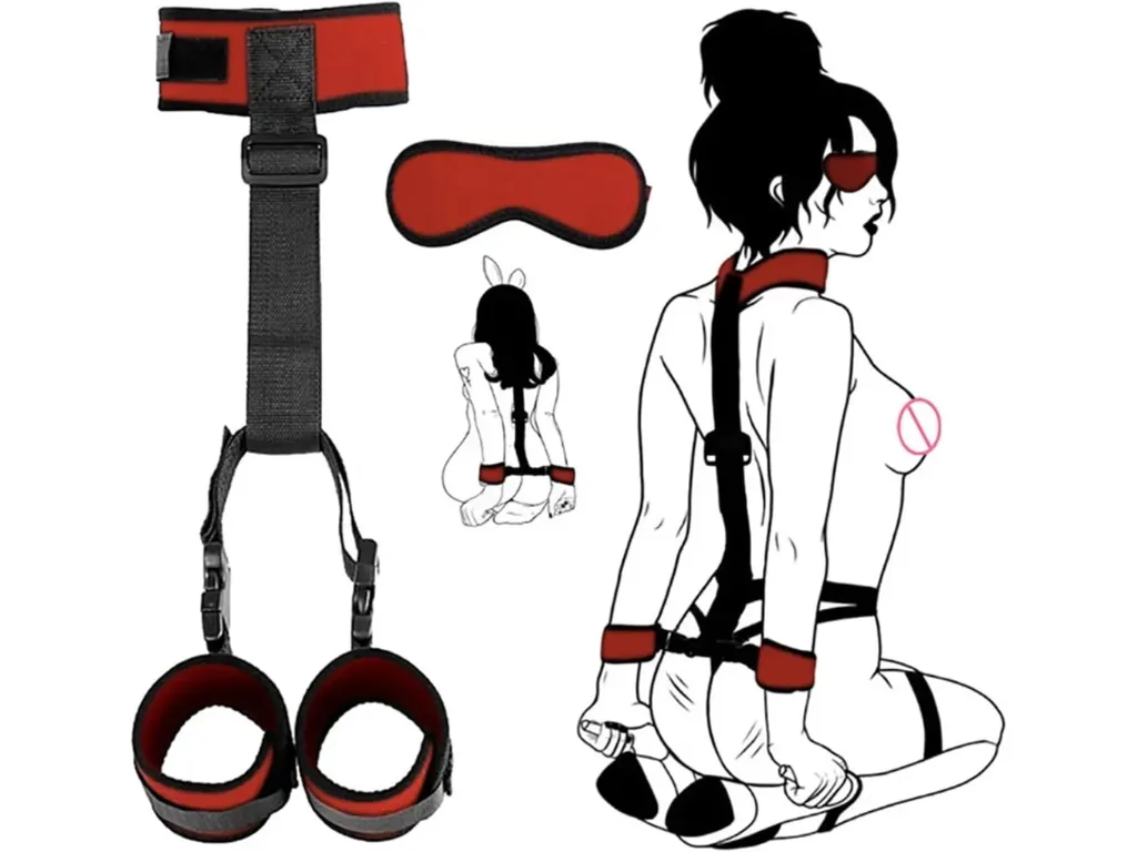 [AS-JQ-042] Inmovilizador de Espalda Desmontable con Antifaz - Negro