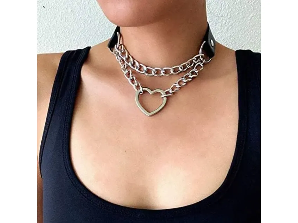 Collar de ahorque con Corazon