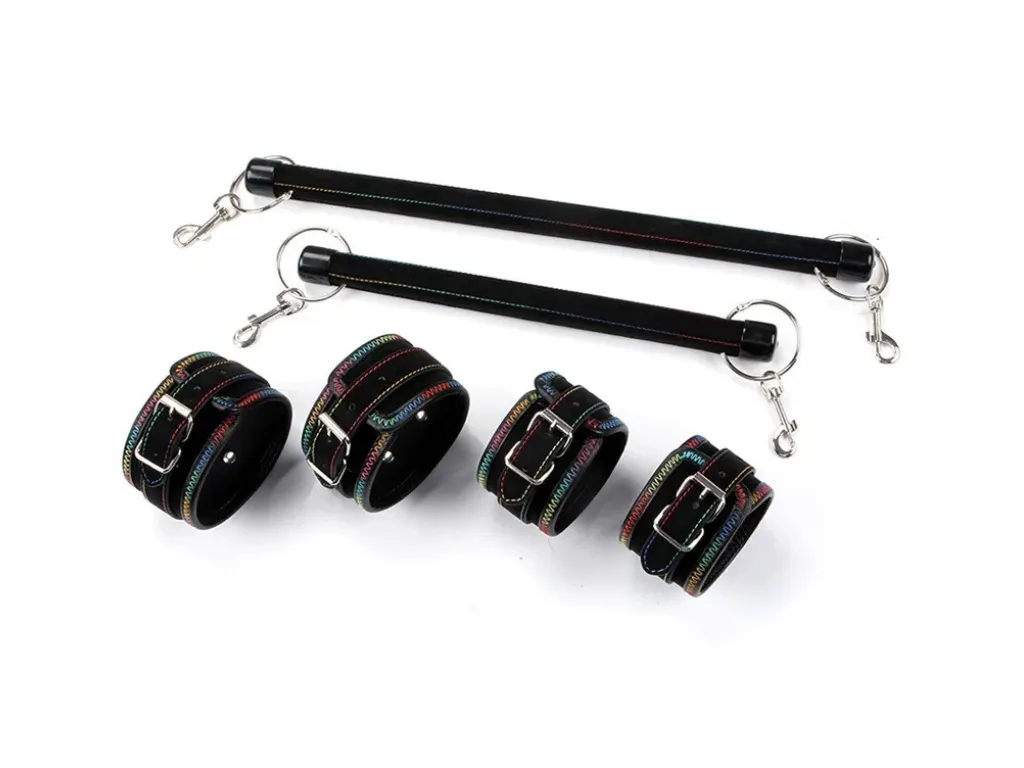 [AS-GGSJK-003] Set de Esposas con Barras Inmovilizadoras