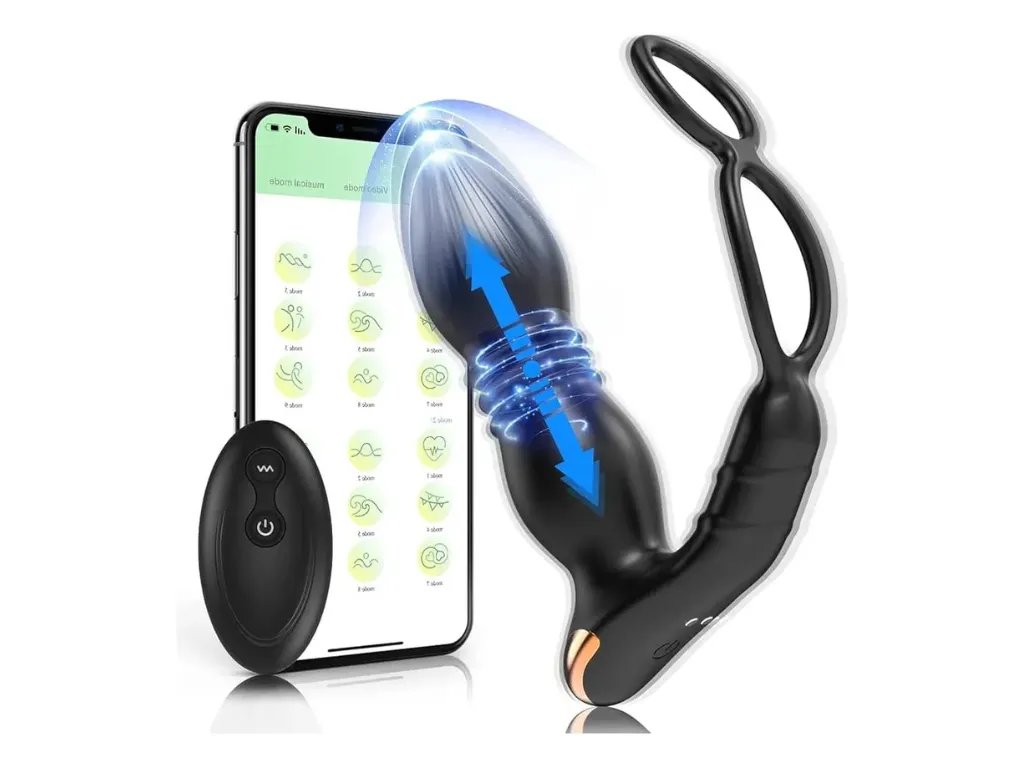 [AS-GM-HT033] Estimulador Prostatico con Contrrol y APP