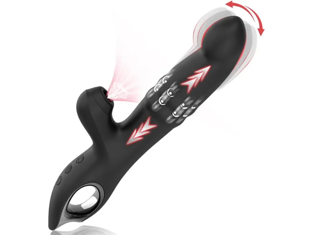 Pery Vibrador Con Succionador e Impulso