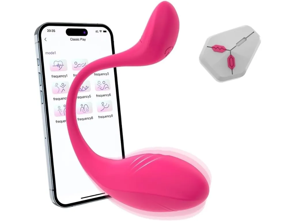 [AS-GM-TD041] Huevo Vibrador Con Control y APP