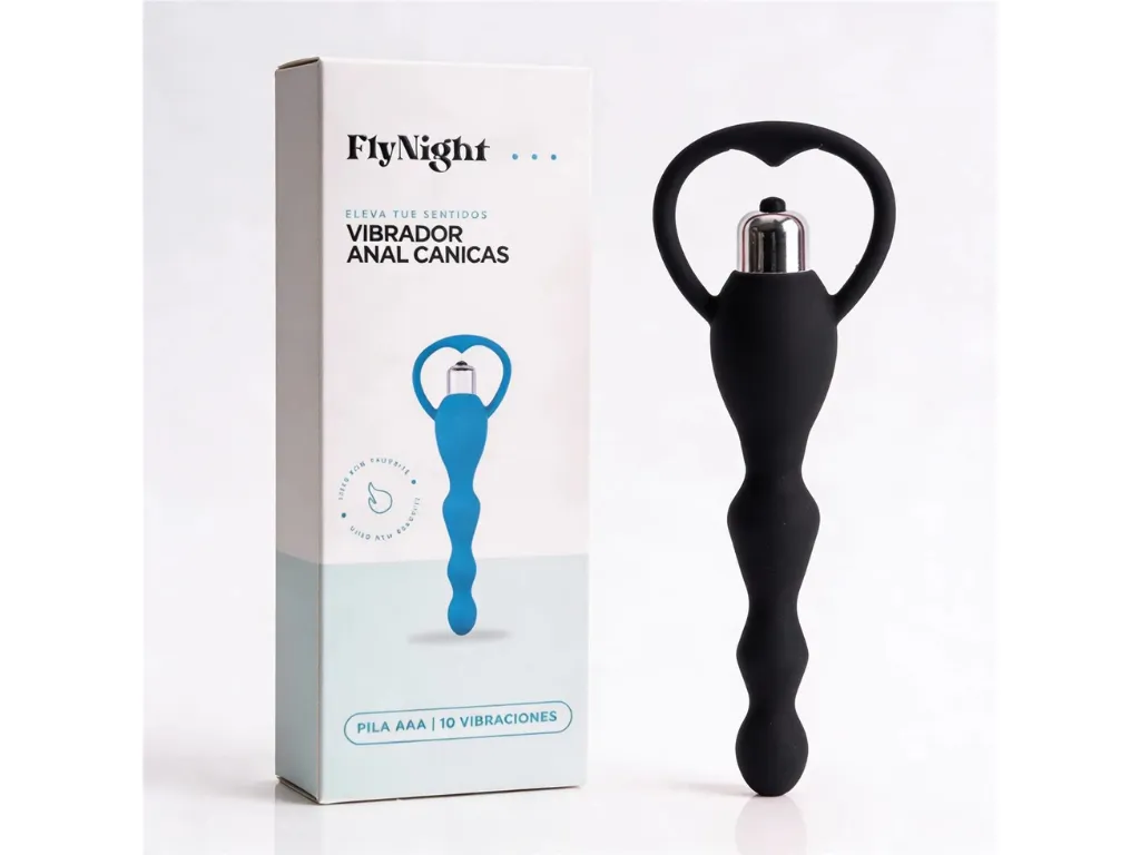 Vibrador Anal Canicas Negro