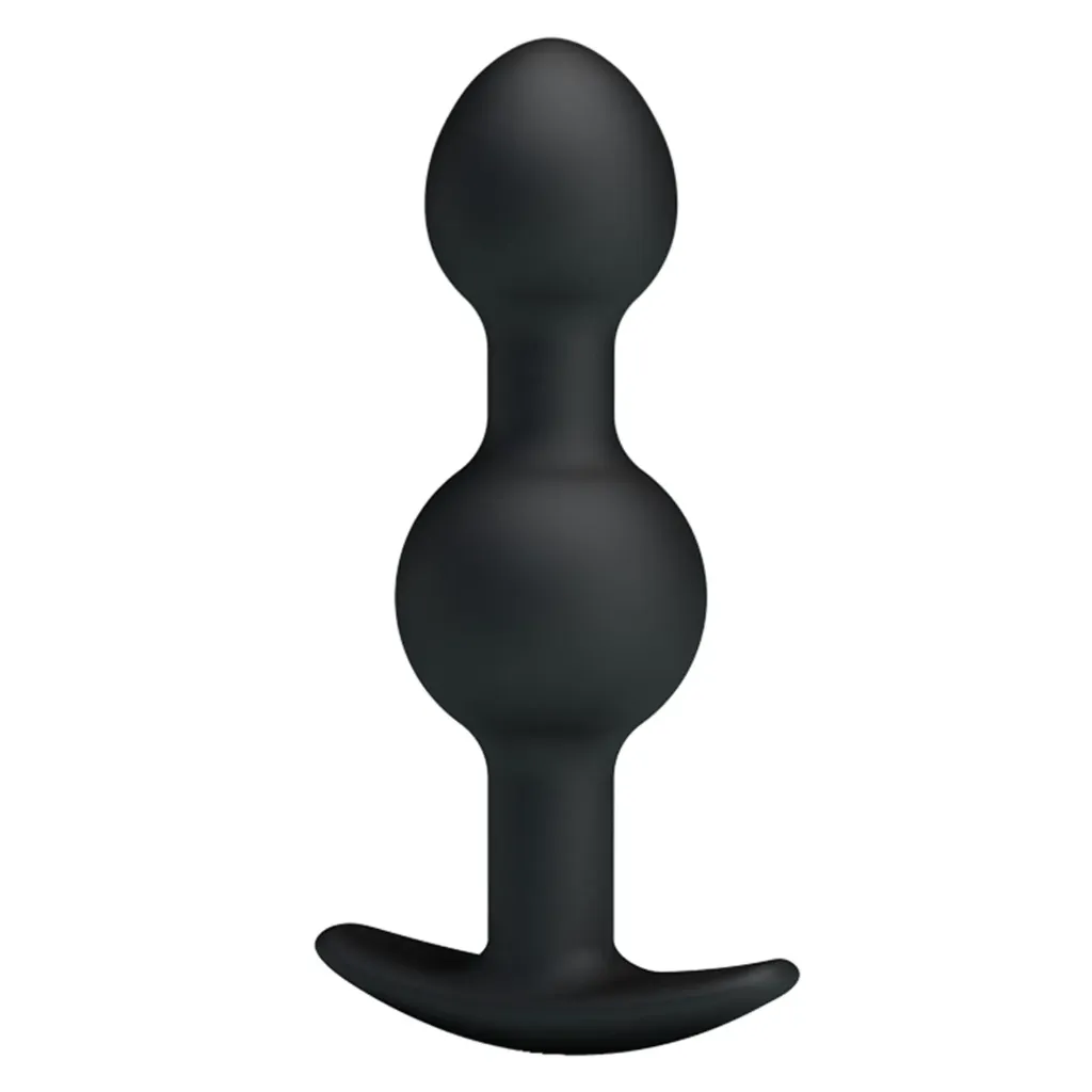 [BI-040034] Plug Anal Bolas Internas Estimulador Prostatico